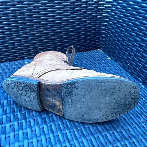 Sutro Clement Brown Leather Boots Size 8D Chukka Distressed Ankle RARE designer - Picture 7 of 7